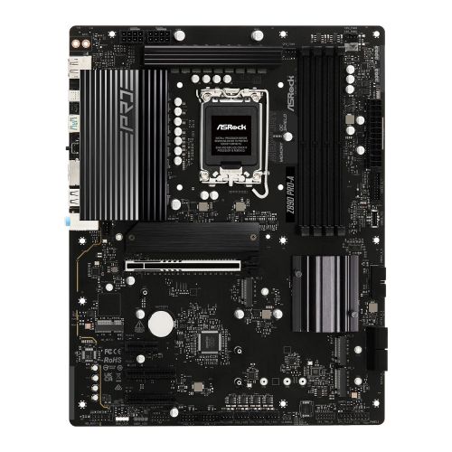 ASRock Z890 PRO-A ATX Motherboard LGA1851 DDR5 PCIe 5.0 TB4 ASRock Z890 PRO-A ATX Motherboard LGA1851 DDR5 PCIe 5.0 TB4